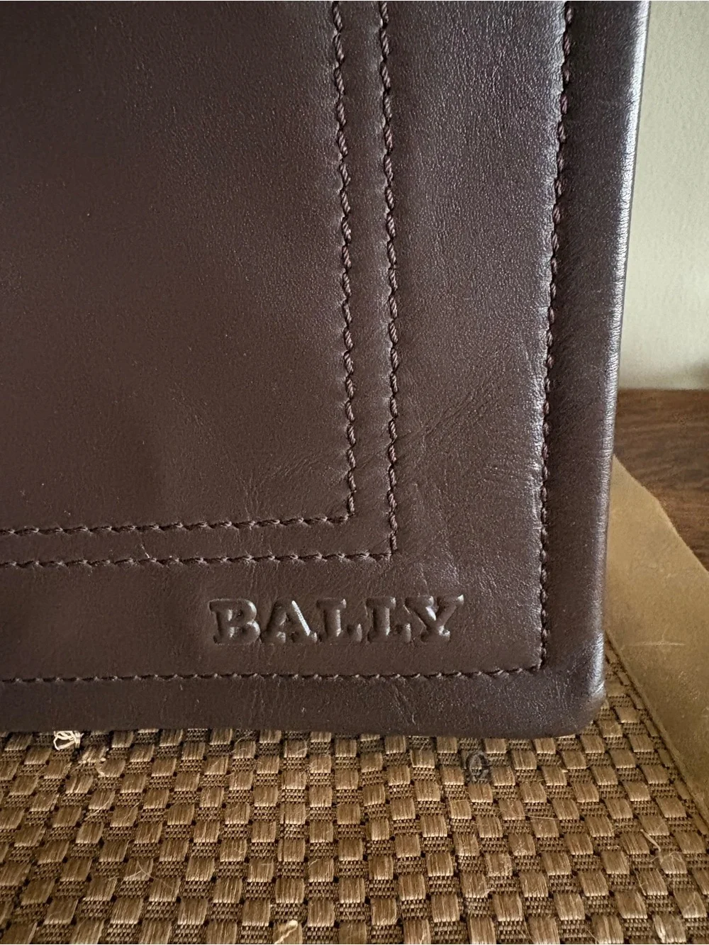 Bally Switzerland Vintage Trainspotter Messenger Bag
